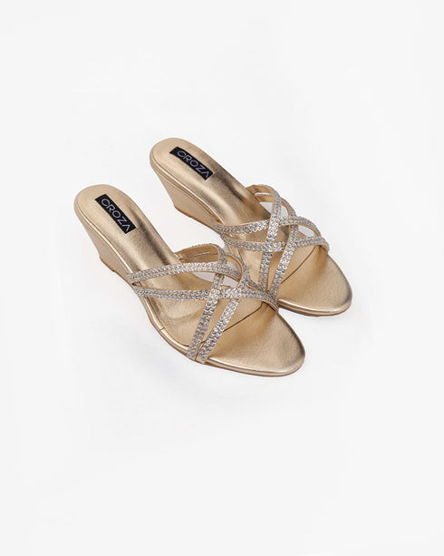 ZURI Embellished Wedges